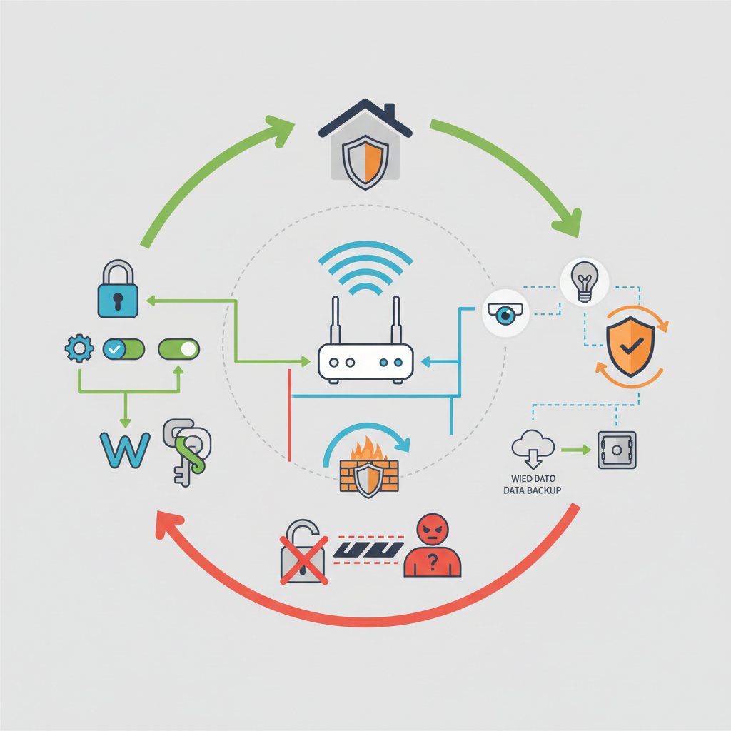 Кибербезопасность дома: Справочник настроек роутера и IoT-устройств для защиты данных
