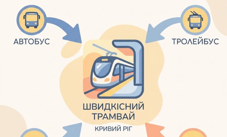 Як доїхати до швидкісного трамвая Кривого Рогу