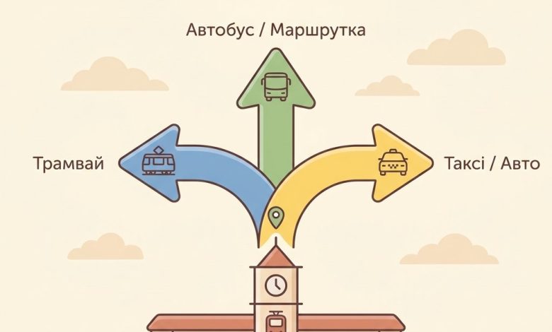 Як доїхати до залізничного вокзалу Вінниці